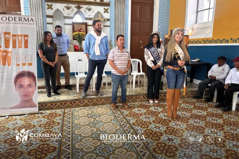 GAD de Cumbayá y Bioderma promueven cuidado de la piel en adultos mayores de la Parroquia
