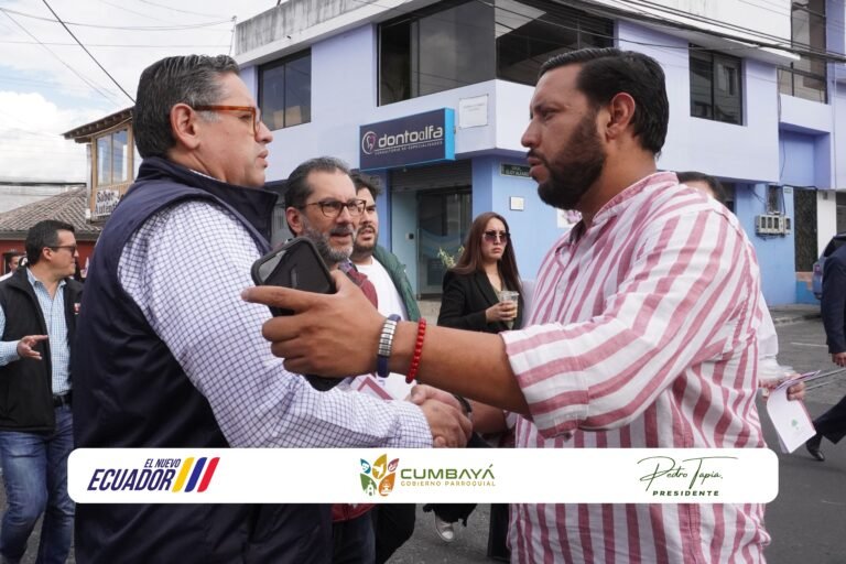 Autoridades y comerciantes unen esfuerzos para mejorar la seguridad en Cumbayá